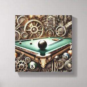 Foto da Canvas Steampunk Snooker