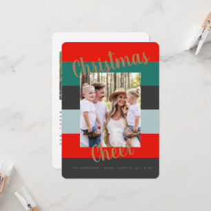 Foto da Collage Moderna do Cheer de Natal Arredond