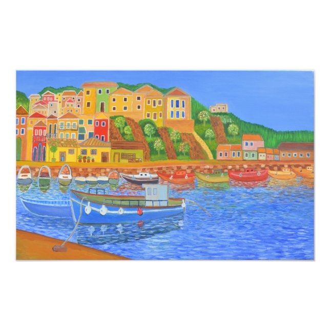 Foto da costa grega (Frente)