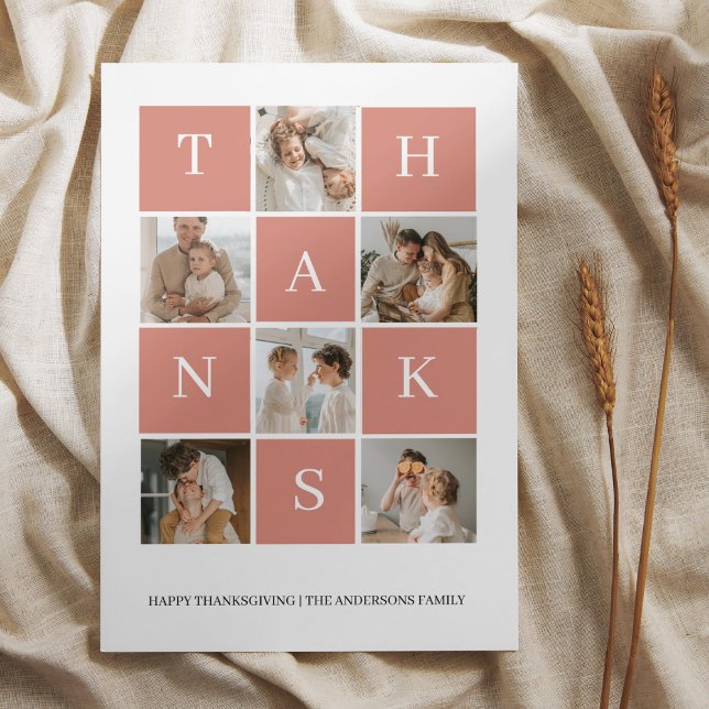 Foto da família Collage | Feliz Dia de Ação de Gra (Criador carregado)