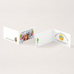 Foto da família Flamingo de feriados felizes #feri