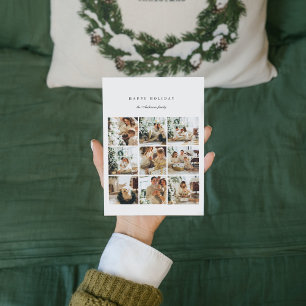 Foto da família Modern Collage Férias felizes