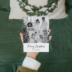 Foto da família moderna   Feliz Natal   Férias