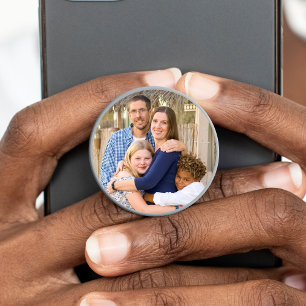 Foto da família num adesivo (Ajustado Pop Sockets
