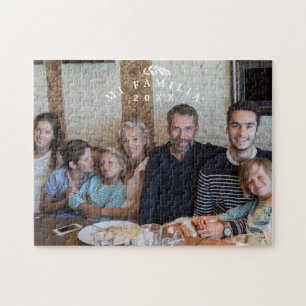 Foto da família personalizada Quebra-cabeça de