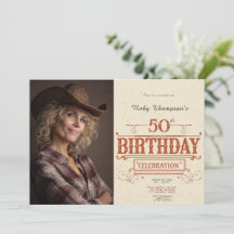 Foto da Imagem de 50º Convite de Aniversário