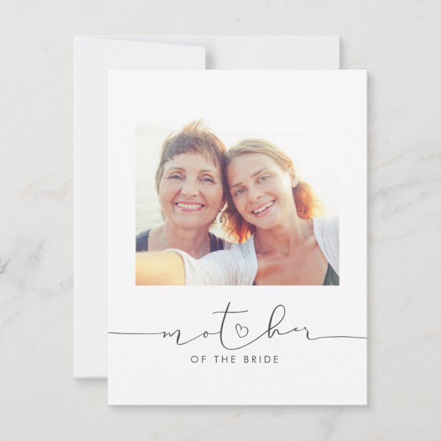 Foto da Mensagem de Noiva da Manhã de Casamento (Frente)