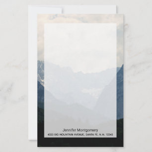 Foto da Natureza das Montanhas Alpinas Cênicas