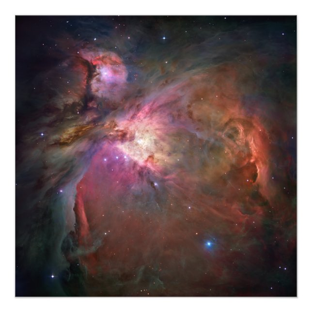 Foto da Nebulosa de Órion (Frente)