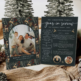 Foto da Newsletter da família de cartões do ano nó