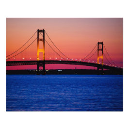 Foto da ponte Mackinac
