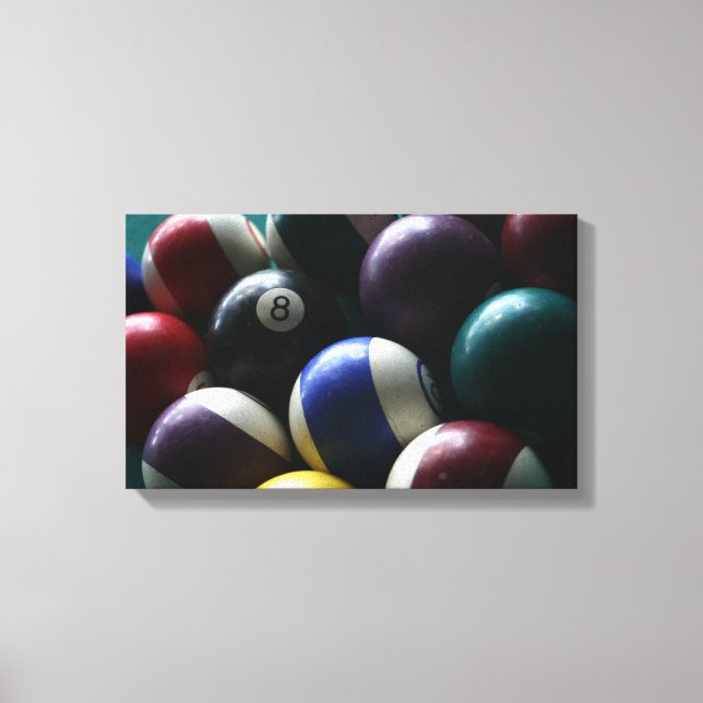 Foto da sala de jogos da canvas Billiard (Frente)