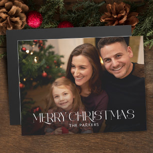 Foto da Tipografia de Natal Moderno e Feliz