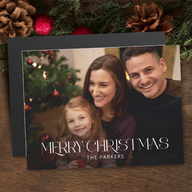 Foto da Tipografia de Natal Moderno e Feliz (Criador carregado)