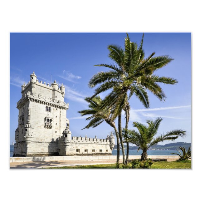 Foto da Torre Belém, Lisboa, Portugal (Frente)