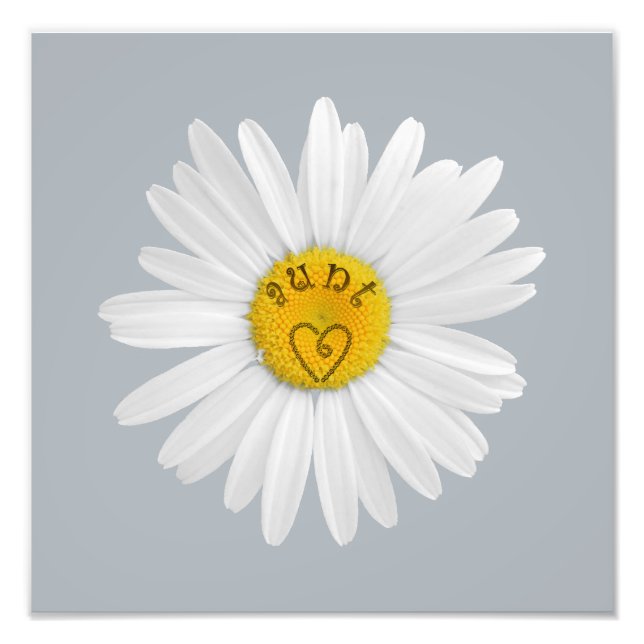 Foto Daisy Flower For Tunt Art Customize Background (Frente)