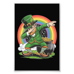 Foto Dança De Dab Leprechaun De Abbing De Dia de São Pa