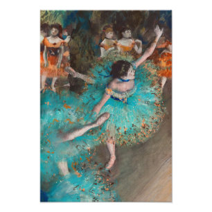 Foto Dançarina de Green, Dançarina Sway de Edgar Degas