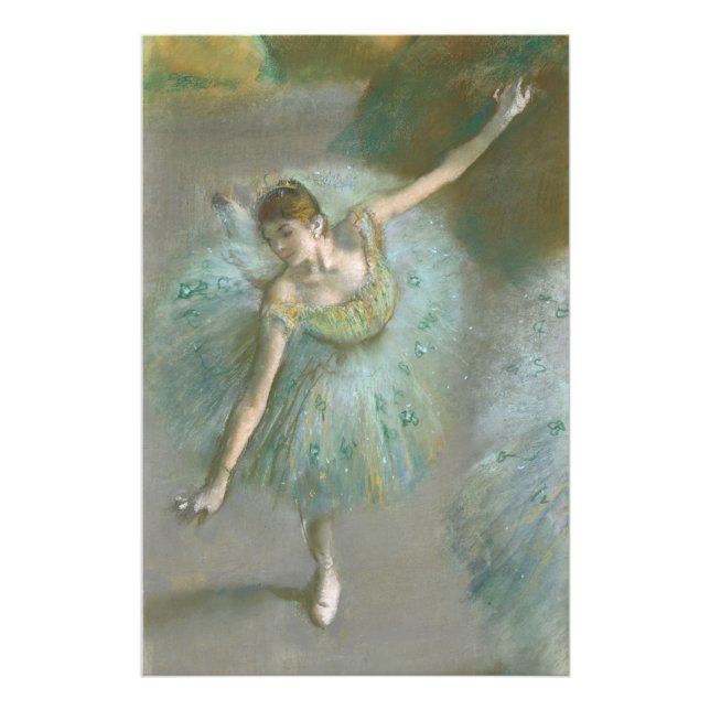 Foto Dançarina em Green Edgar Degas (Frente)