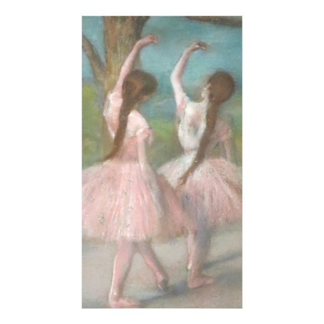 Foto Dançarinos em Pink Edgar Degas (Frente)