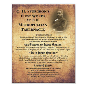 Foto das palavras do tabernáculo metropolitano