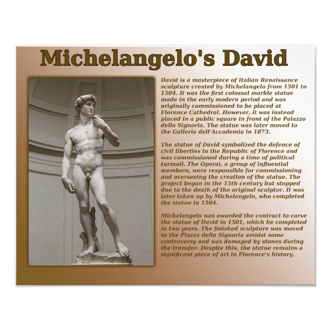 Foto David de Michelangelo (Frente)