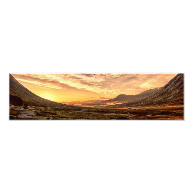 Foto Dawn. Glencoe, Lochaber Scotland (Frente)