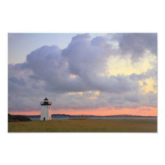 Foto Dawn no farol de longo ponto, MÃES de Provincetown