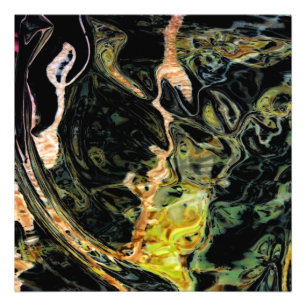 Foto de Abstrato "Campo no outono" alterada digita