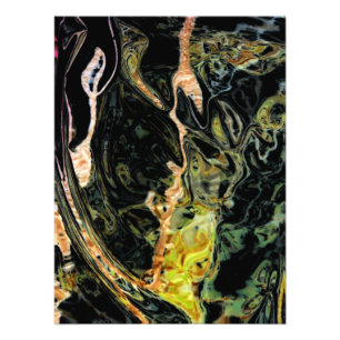 Foto de Abstrato "Campo no outono" alterada digita