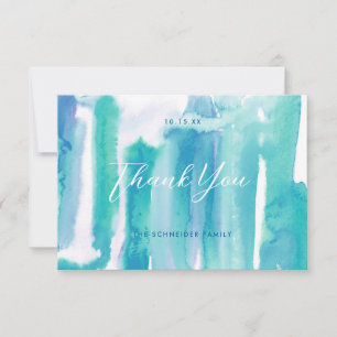 Foto de agradecimento com tingimento em azul-teal 