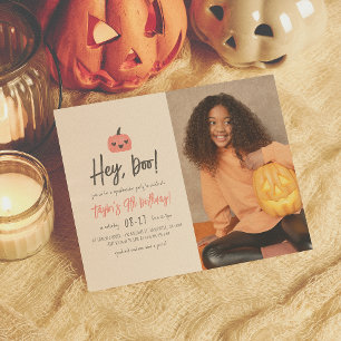 Foto de aniversário da Boo Halloween Boho Girl