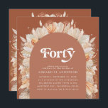 Foto de aniversário de 40 anos de grama de erva de<br><div class="desc">O aniversário de 40 anos de de terracotta do concurso de fotos do design.</div>