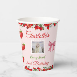 Foto de aniversário de morango "Berry Sweet"