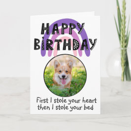 Foto de aniversário personalizada do seu Cartão We