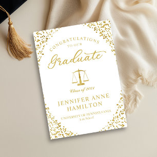 Foto de Anúncio de Formatura Elegante na Faculdade