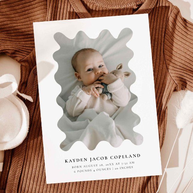 Foto de Anúncio de Nascimento de Quadro Esbatido (Criador carregado)