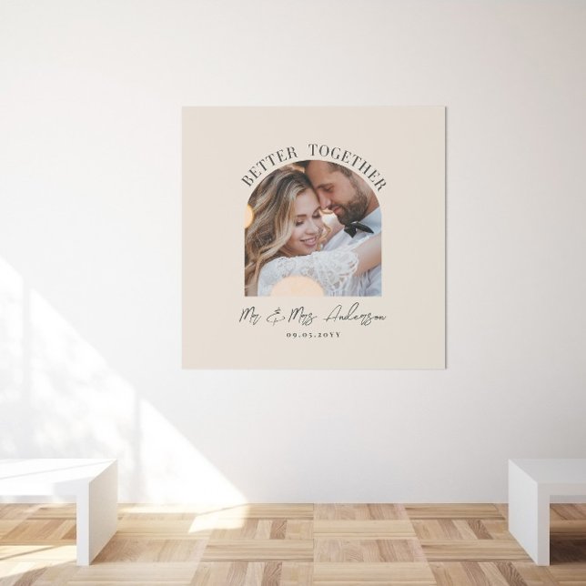 Foto de arco de creme presente de casamento decora (Criador carregado)