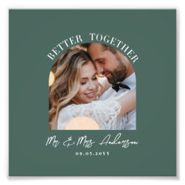Foto de arco verde presente de casamento decoração