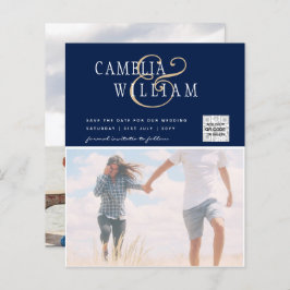 Foto de BUDGET Casamento Convite Salvar Data QR Có