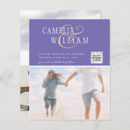 Foto de BUDGET Casamento Convite Salvar Data QR Có