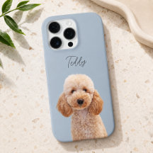 Foto de cachorro azul moderno e nome de animal de 