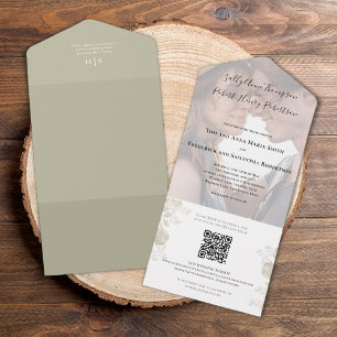 Foto de Caligrafia Elegante Sage Greenery