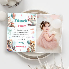 Foto de Cartões de agradecimentos de Gato de Gato 