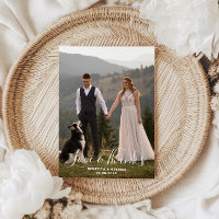 Foto de Casamento Amor e Agradecimento aos Convida
