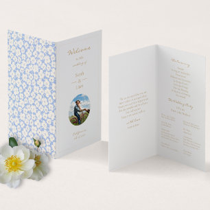 Foto de Casamento de Margarida Floral Branca, Cute