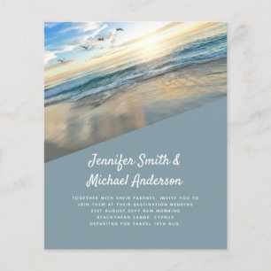 Foto de Casamento de Praia Tropical no Exterior do