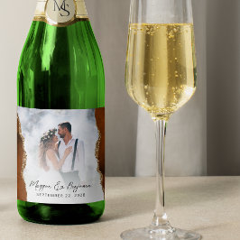 Foto de Casamento Laranja Queimado Dourado Ágata S