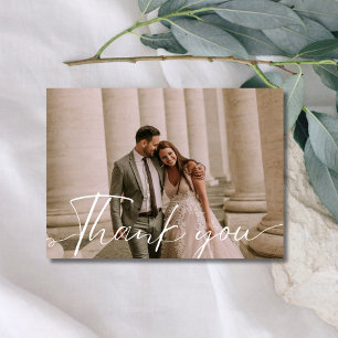 Foto De Casamento Obrigado Cartões
