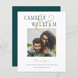 FOTO DE Casamento Verde Teal do ORÇAMENTO Obrigado